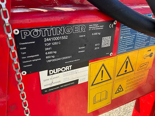 2014 pottinger top 1252 c s-line zwadhark - afbeelding 29 van  35