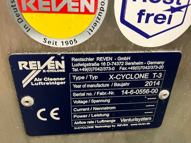 2014 reven x-cyclone t-3 air-cleaner - afbeelding 3 van  11