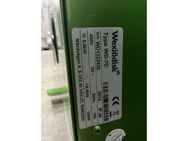 2014 rhima wd-7d vaatwasmachine met voorspoelmachine - afbeelding 13 van  14