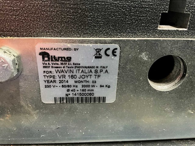 2014 ritmo wavin vr160 joyt spiegellasmachine - afbeelding 4 van  4