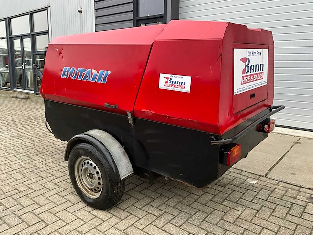 2014 rotair mdvn80 mobiele schroefcompressor - afbeelding 4 van  9