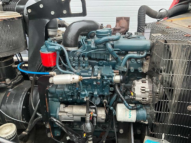 2014 rotair mdvn80 mobiele schroefcompressor - afbeelding 8 van  9