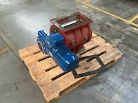 2014 rotary valve / cellensluis met wam 1,5 kw aandrijving - afbeelding 13 van  15
