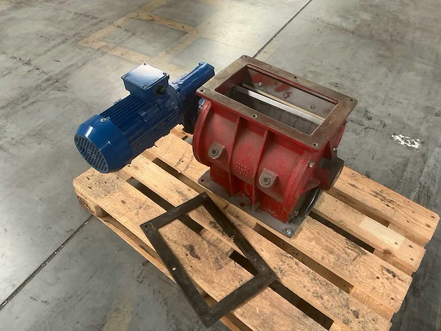2014 rotary valve / cellensluis met wam 1,5 kw aandrijving - afbeelding 4 van  15