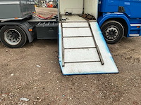 2014 scania p370 opleggertrekker met 2001 de vries jv10000 visverkoop oplegger - afbeelding 24 van  45