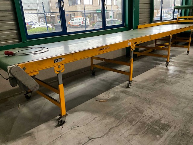 2014 schuma eu 100 6000/1100/gi transportband - afbeelding 4 van  11