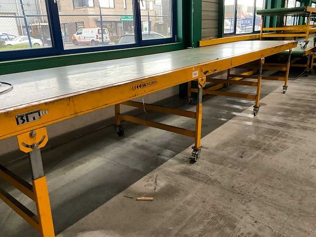 2014 schuma eu 100 6000/1100/gi transportband - afbeelding 5 van  11