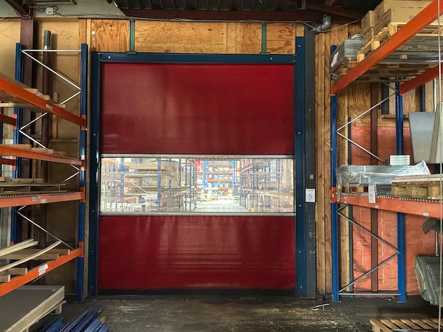 2014 seuster s915sel industriële snelloopdeur 3800x4000mm (2x) - afbeelding 5 van  12