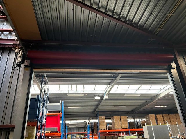 2014 seuster s915sel industriële snelloopdeur 3800x4000mm (2x) - afbeelding 7 van  12