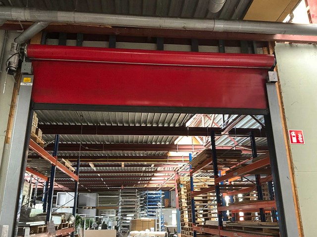 2014 seuster s915sel industriële snelloopdeur 3800x4000mm (2x) - afbeelding 8 van  12