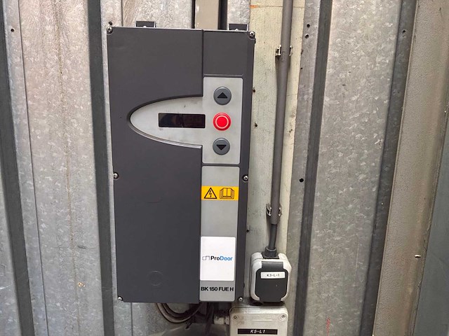 2014 seuster s915sel industriële snelloopdeur 3800x4000mm (2x) - afbeelding 12 van  12