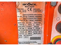 2014 skyjack sj iii 3219 hoogwerker - afbeelding 11 van  17