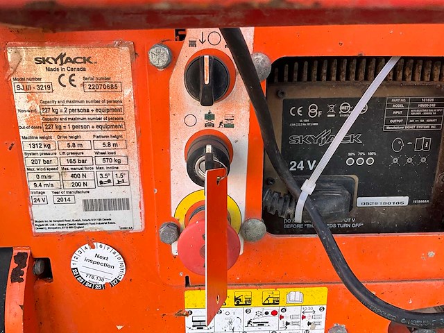 2014 skyjack sj iii 3219 hoogwerker - afbeelding 17 van  17