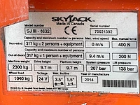 2014 skyjack sj iii 4632 hoogwerker - afbeelding 18 van  32