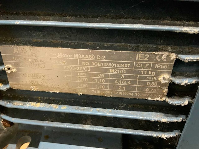 2014 spx w+ 22/20 120 std centrifugaalpomp - afbeelding 5 van  5