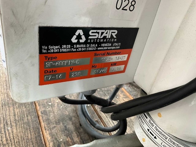 2014 star sp-600f iv c uitnamerobot / pikker - afbeelding 2 van  10