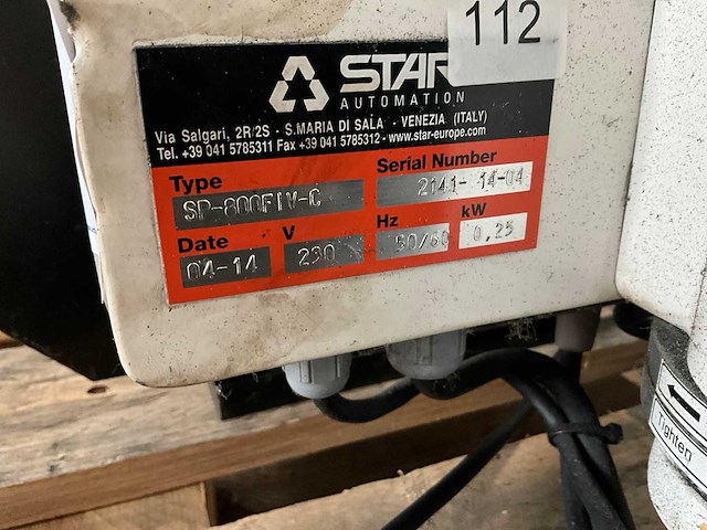 2014 star sp-800f iv c uitnamerobot / pikker (2x) - afbeelding 2 van  10