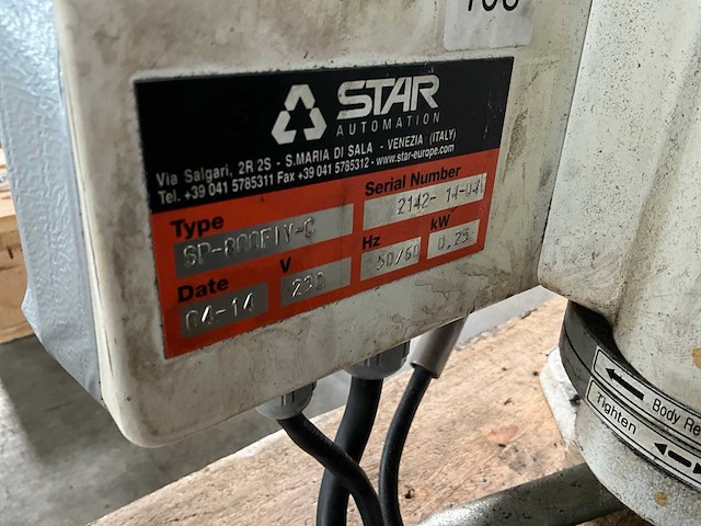 2014 star sp-800f iv c uitnamerobot / pikker (2x) - afbeelding 10 van  10
