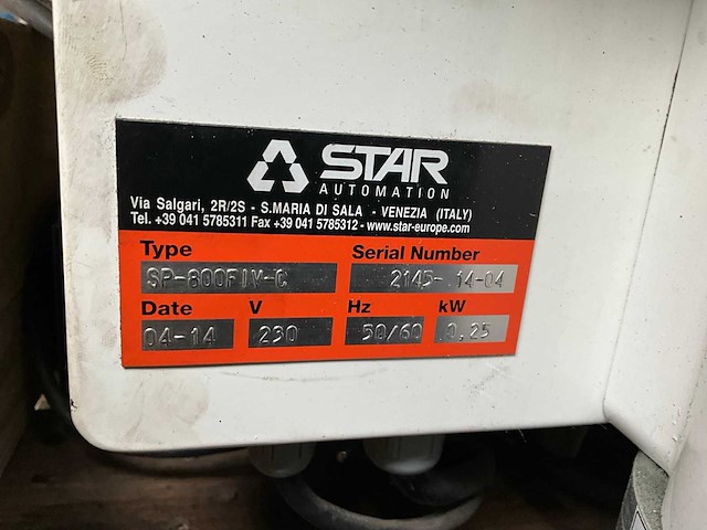 2014 star sp-800f iv c uitnamerobot / pikker (2x) - afbeelding 10 van  10