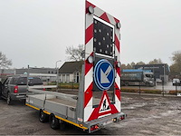 2014 steur egghe tb3500 signalisatie aanhangwagen - afbeelding 1 van  8
