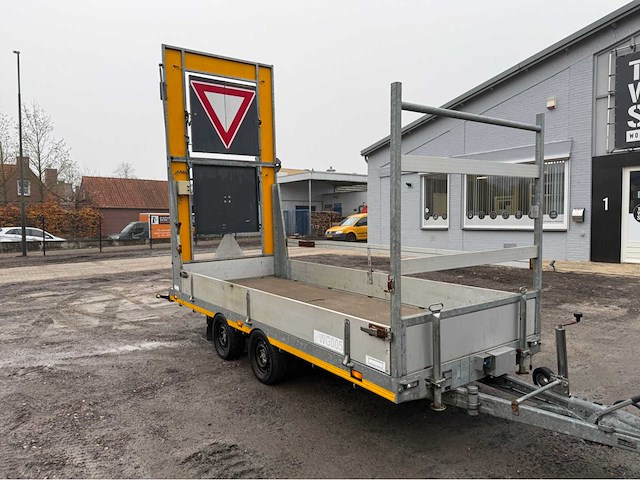 2014 steur egghe tb3500 signalisatie aanhangwagen - afbeelding 4 van  8