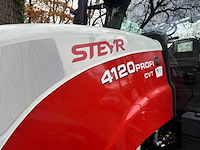 2014 steyr 4120 profi cvt vierwielaangedreven landbouwtractor - afbeelding 7 van  10