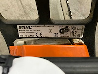 2014 stihl ms 170 2-mix heggenschaar - afbeelding 5 van  5