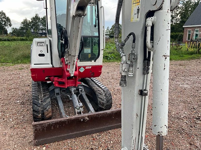 2014 takeuchi tb228 minigraafmachine - afbeelding 6 van  32