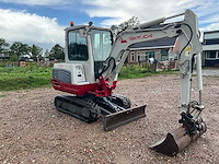 2014 takeuchi tb228 minigraafmachine - afbeelding 27 van  32