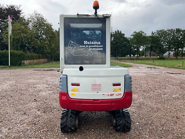 2014 takeuchi tb228 minigraafmachine - afbeelding 29 van  32