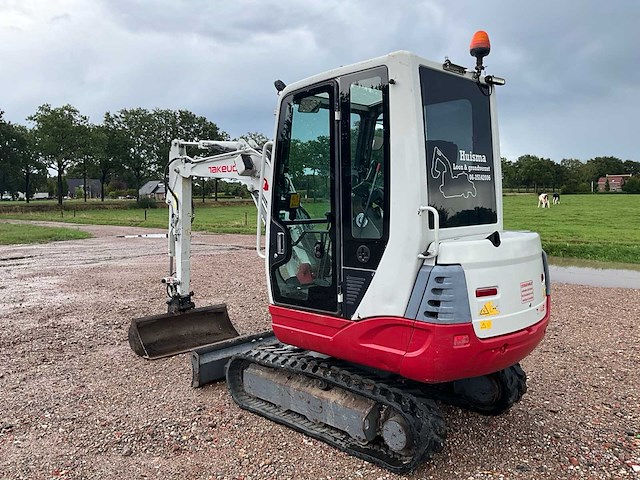 2014 takeuchi tb228 minigraafmachine - afbeelding 30 van  32