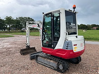 2014 takeuchi tb228 minigraafmachine - afbeelding 30 van  32