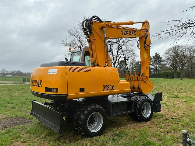 2014 terrax m316 mobiele graafmachine - afbeelding 23 van  42