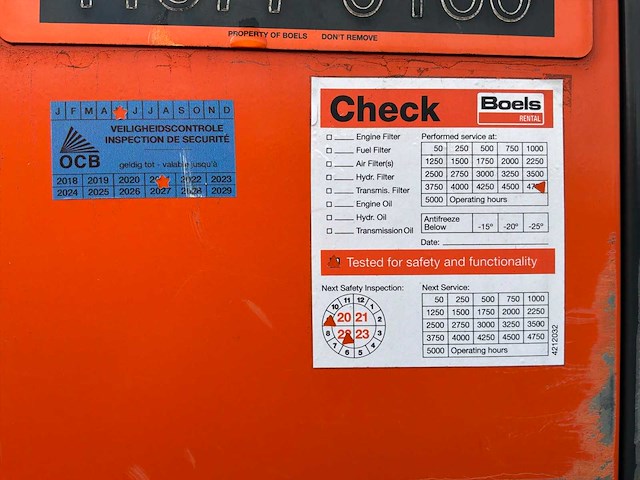2014 thermobile ima-111 rhp industriële heater / event heater / hetelucht turbine - afbeelding 8 van  8