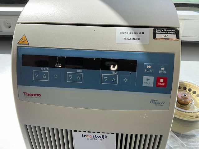 2014 thermoscientific heraeus fresco 17 centrifuge - afbeelding 6 van  7
