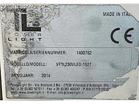 2014 tower light superlight vt1 led lichtmast aggregaat aanhangwagen - afbeelding 9 van  17