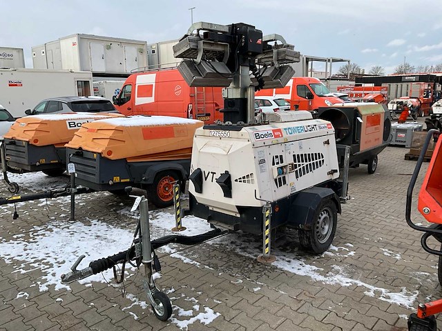 2014 tower light superlight vt1 lichtmast aggregaat aanhangwagen - afbeelding 1 van  16