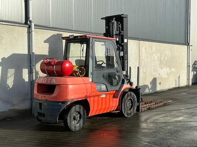 2014 toyota 02-7fg45 vorkheftruck - afbeelding 9 van  15