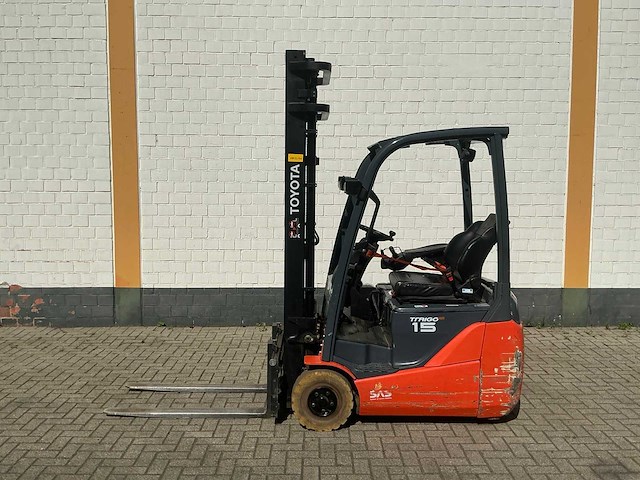 2014 toyota 8fbat15 vorkheftruck - afbeelding 22 van  24