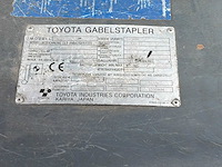 2014 toyota 8fbmt30 vorkheftruck - afbeelding 9 van  19