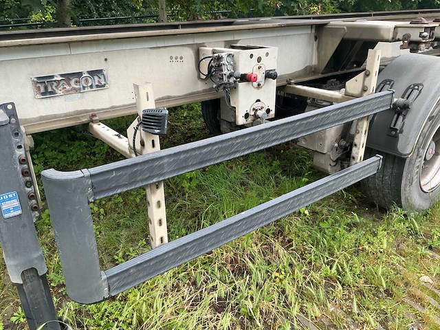 2014 tracon trailers to1530 oplegger / chassis - afbeelding 6 van  32