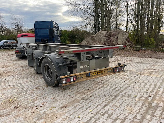2014 tracon trailers to1530 oplegger / chassis - afbeelding 16 van  32