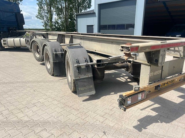 2014 tracon trailers to1530 oplegger / chassis - afbeelding 3 van  32