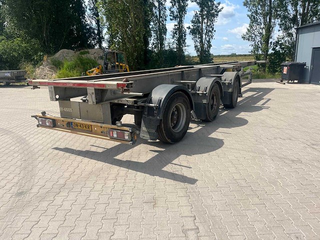 2014 tracon trailers to1530 oplegger / chassis - afbeelding 5 van  32
