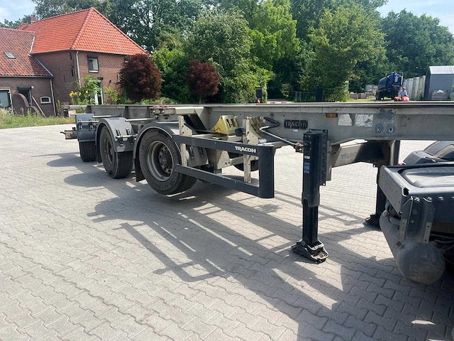 2014 tracon trailers to1530 oplegger / chassis - afbeelding 9 van  32