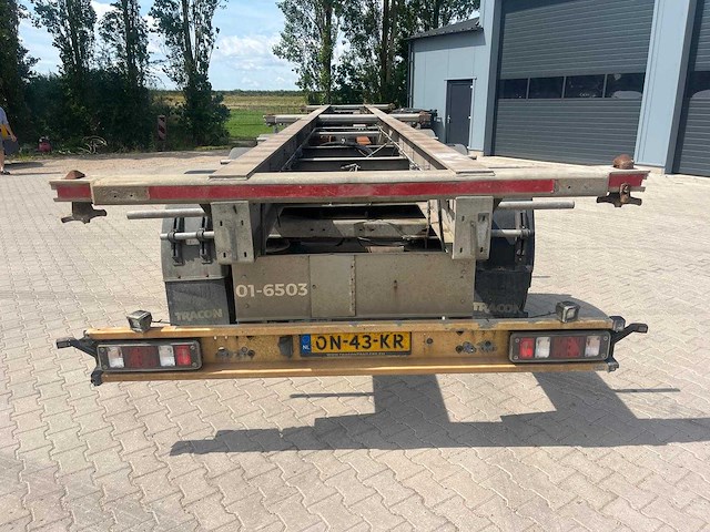2014 tracon trailers to1530 oplegger / chassis - afbeelding 29 van  32