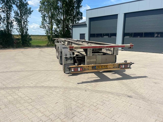 2014 tracon trailers to1530 oplegger / chassis - afbeelding 32 van  32