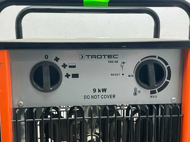 2014 trotec tds 50 elektroheater 9kw 400v - afbeelding 5 van  7