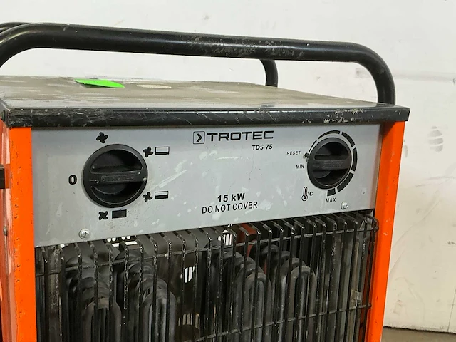 2014 trotec tds 75 elektroheater 15kw 400v - afbeelding 2 van  6