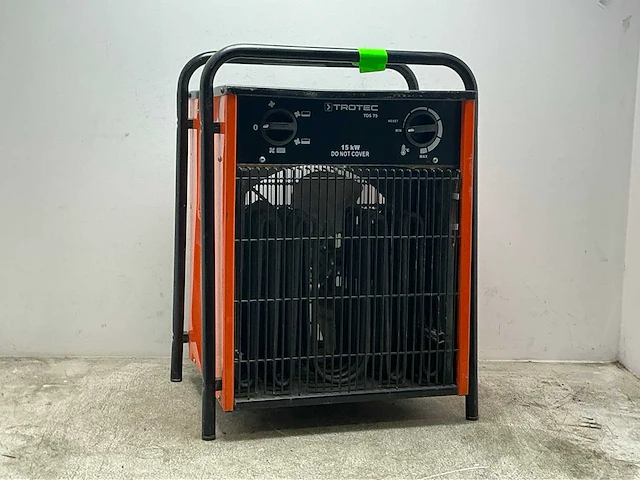 2014 trotec tds 75 elektroheater 15kw 400v - afbeelding 1 van  7